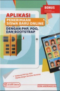 Aplikasi penerimaan Siswa Baru Online dengan PHP, PDO, dan Bootstrap