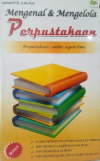 Mengenal & Mengelola perpustakaan