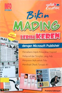 BIKIN MADING LEBIH KEREN DENGAN MUCROSOFT PUBLISHER