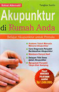 Akupunktur di Rumah Anda