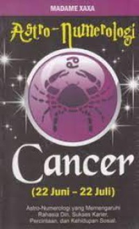 Astro-Numerologi Cancer (22 Juni-22 Juli)