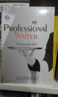 Profesional Waiter Pramusaji Ahli