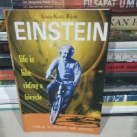 Kata-Kata Bijak Einstein : Hidup itu seperti naik sepeda