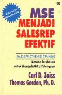 MSE Menjadi Salesrep Efektif