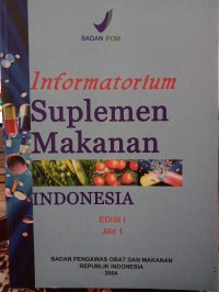 Informatorium Suplemen Makanan Indonesia