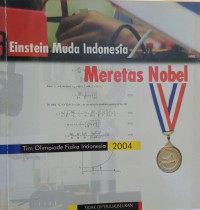 Einstein muda Indonesia: Meretas Nobel