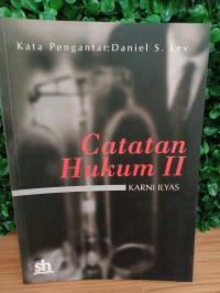 Catatan Hukum II : kumpulan 