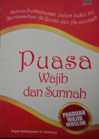 Puasa Wajib dan Sunnah