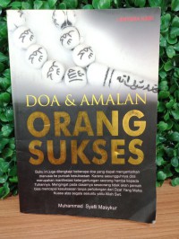 Doa dan amalan orang sukses