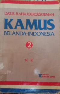 Kamus Belanda-Indonesia 2: N-Z