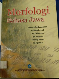 MORFOLOGI BAHASA JAWA