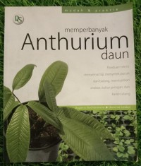 Memperbanyak Anthurium Daun