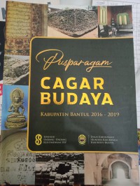 Pusparagam: Cagar Budaya Kabupaten Bantul 2016-2019
