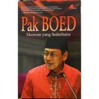 Pak Boed, Ekonom yang Sederhana