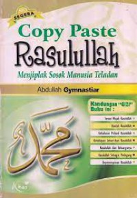 Copy Paste  Rasulullah: Menjiplak Sosok Manusia Teladan