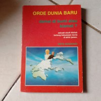 Orde Dunia Baru: Damai di Bumi atau Kiamat?