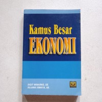 Kamus Besar Ekonomi