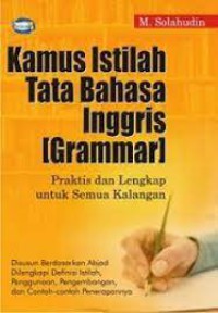 Kamus Istilah Tata Bahasa Inggris (Grammar )