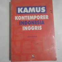 Kamus Kontemporer Indonesia-Inggris