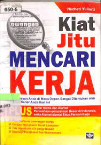 Kiat Jitu Mencari Kerja