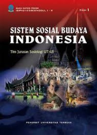 Sistem Sosial Budaya Indonesia