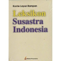 Leksikon  Susastra Indonesia